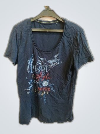 Blue Graphic T-Shirt