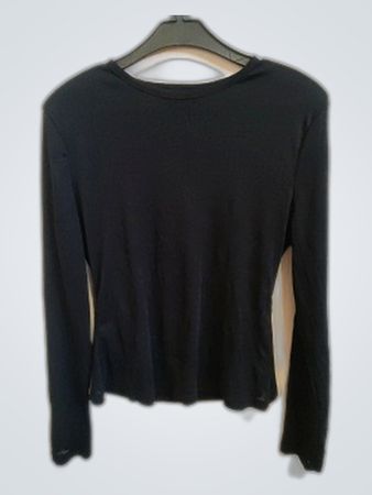 Black Long-Sleeve Shirt