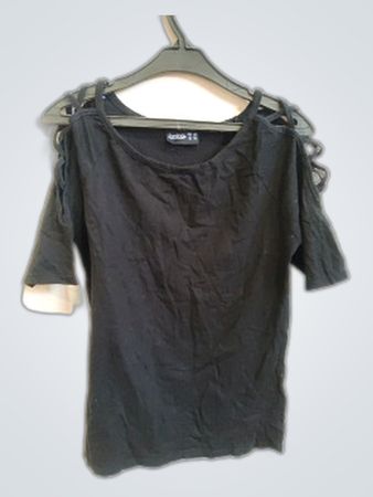 Janina Black Blouse