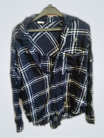 Pimkie Plaid Button-Down Shirt