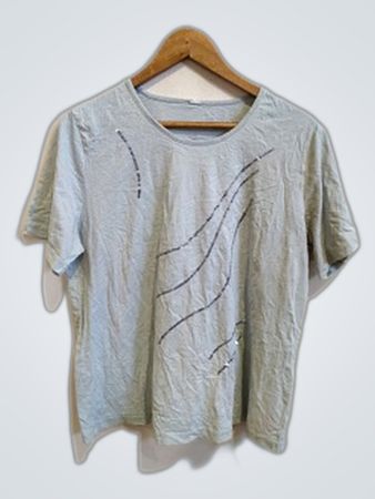 Uniqlo Abstract Print Short Sleeve T-Shirt