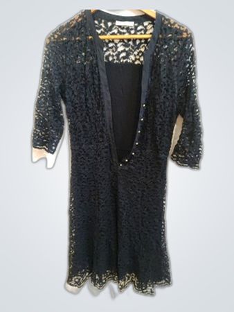 Kookai Black Lace Dress