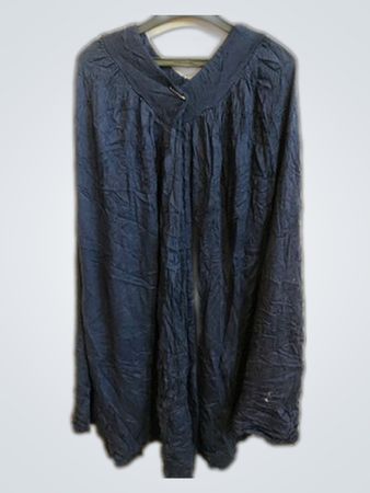 Blue Long-Sleeve Blouse