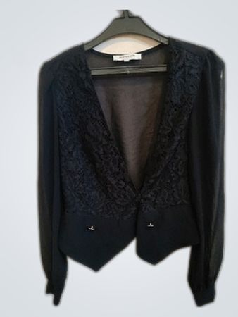 Morgan Black Blouse