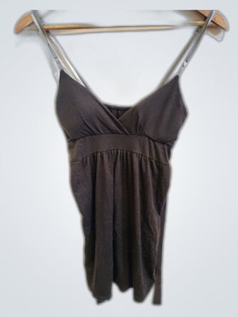 Brown Tank Top Dress