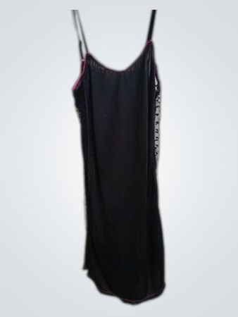 Black Camisole with Pink Trim