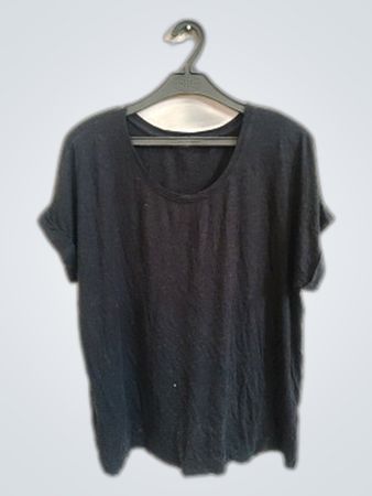 ONLY Black Short-Sleeve Top