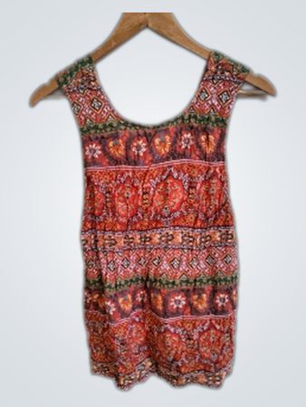 Tu Printed V-Neck Camisole