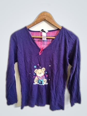 Avon Purple Long-Sleeve Top
