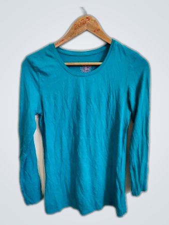 Blue Long-Sleeve Shirt
