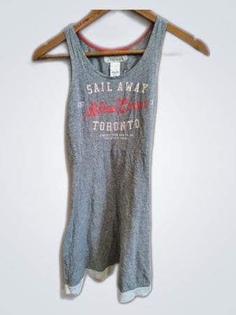 L.L.Girl Gray Sleeveless Top