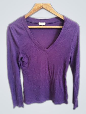 Purple Long-Sleeve Shirt