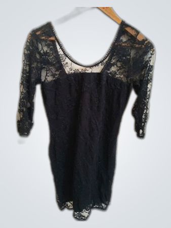Black Lace Dress