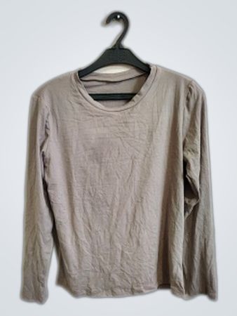 Gray Long-Sleeve Shirt