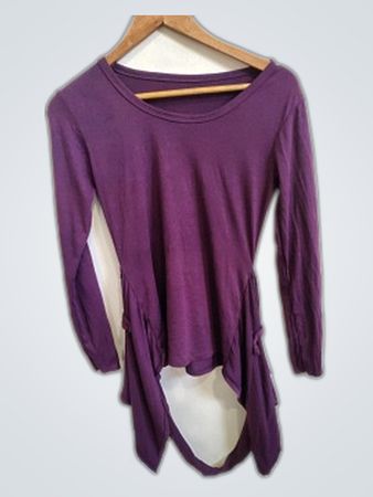 Madewell Purple Long Sleeve Top