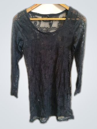 Black Lace Top