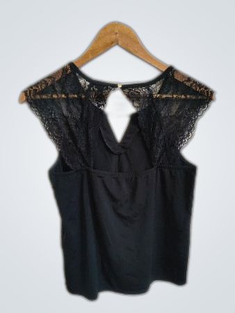 Black Lace Top