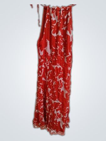 Esprit Floral Print Halter Mini Dress
