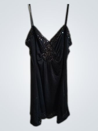 Black Sleeveless Top
