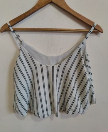Zara Striped Crop Top
