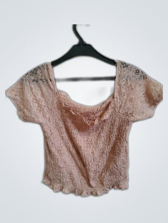Pink Lace Top