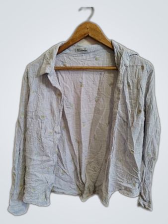 Light Blue Long-Sleeve Shirt