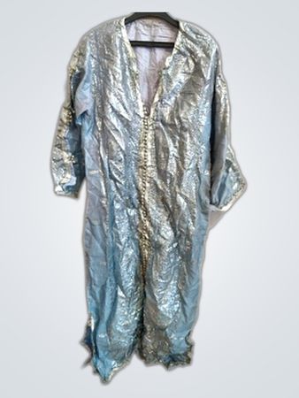 Blue Sequined Dress