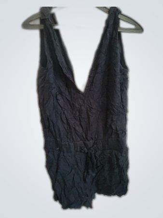 Sézane Black Sleeveless Romper
