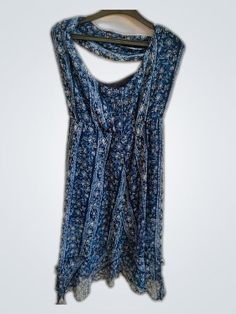Blue Floral Dress