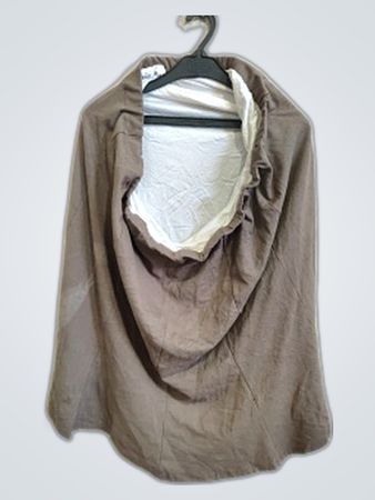 Brown Drape Top