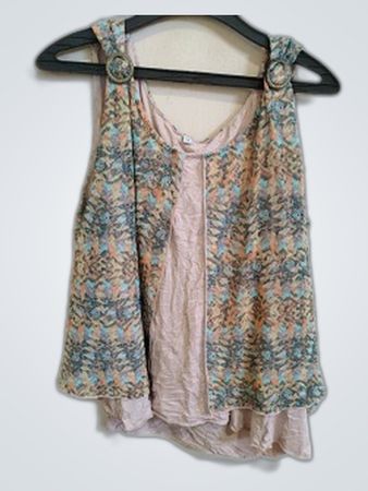 Unbranded Patterned Sleeveless Top
