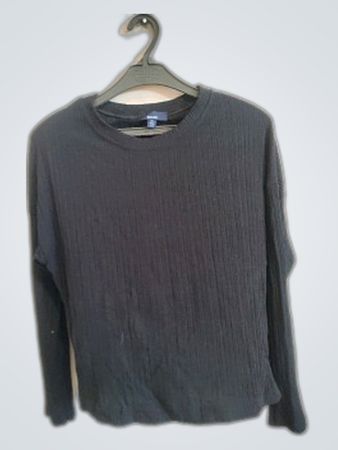 Kiabi Black Long-Sleeve Top