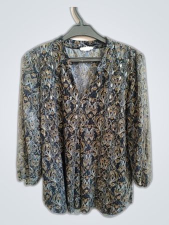 Paisley Pattern Blouse
