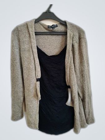 Gray Cardigan