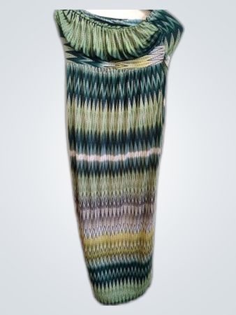 Green Patterned Dress