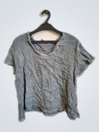 Gray Distressed T-Shirt