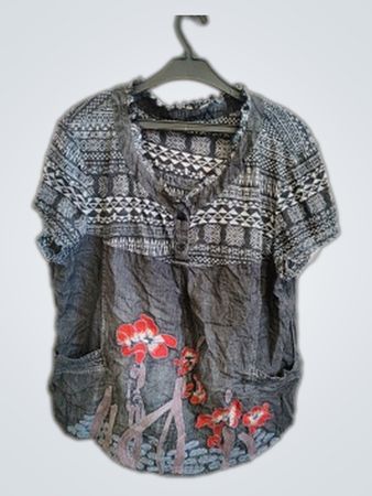 Unbranded Boho Fringed Blouse