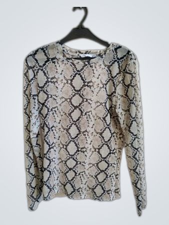 Lefties Blouse with Animal Print