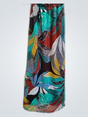 Unbranded Multicolor Printed Halter Maxi Dress