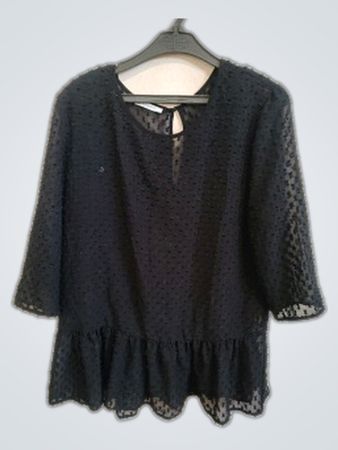 Black Lace Blouse