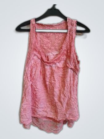 Pink Lace Top