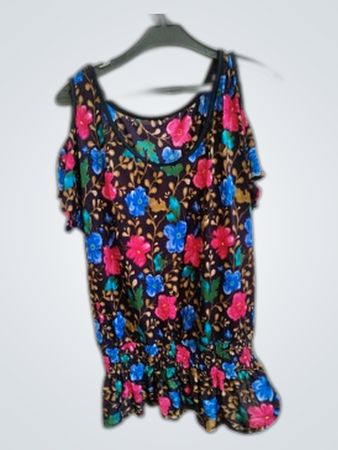 Unbranded Floral Off-Shoulder Blouse