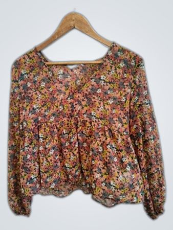 Camaieu Floral Blouse
