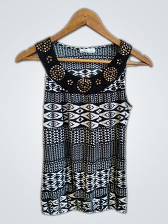 OMED Geometric Print Tank Top