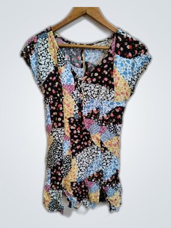 Cink Floral Patchwork Top