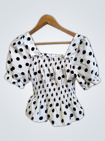 Polka Dot Blouse
