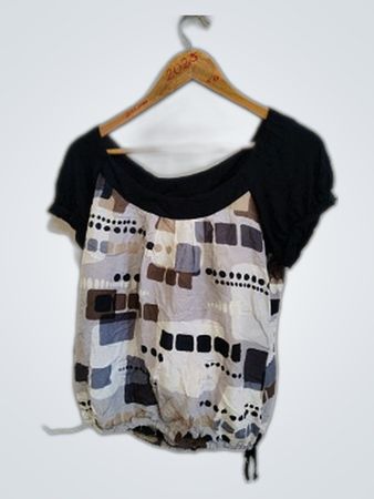 Jacqueline Riu Short Sleeve Top