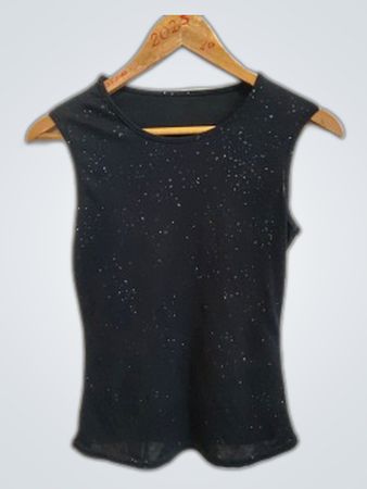 Black Sparkly Top