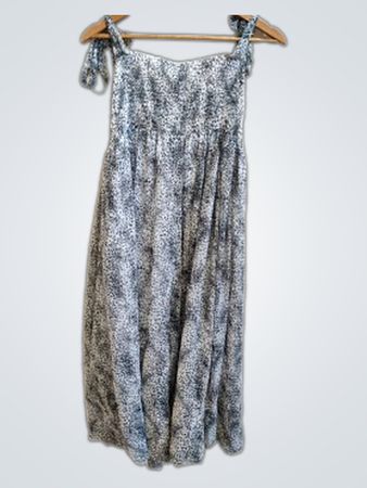 Floral Tie Strap Dress