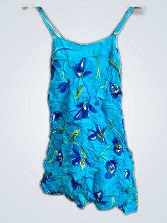 Blue Floral Dress